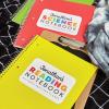 imageAstrodesigns Sticker Paper 85quot x 11quot Fully Adhesive Back White 30 Sheets 91702White