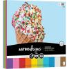 imageAstrodesigns Crafting Cardstock 12quot x 12quot 65 lb176 gsm 10Color Delightful Assortment 100 Sheets 91039