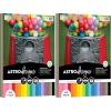 imageNeenah Astrodesigns Cardstock Pack 85quotX11quot 72Pkg  18 Bold ampamp Vivid Colors72 Pack of 2