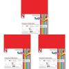 imageNeenah Astrodesigns Cardstock Pack 85quotX11quot 72Pkg  18 Bold ampamp Vivid Colors85inch x 11inch 72Pkg Pack of 3
