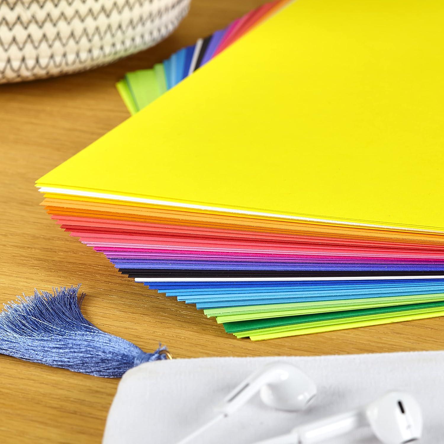 imageAstrobrights Color Paper 85 x 11 24 lb89 gsm Spectrum 25Color Assortment 150 Sheets 8093301