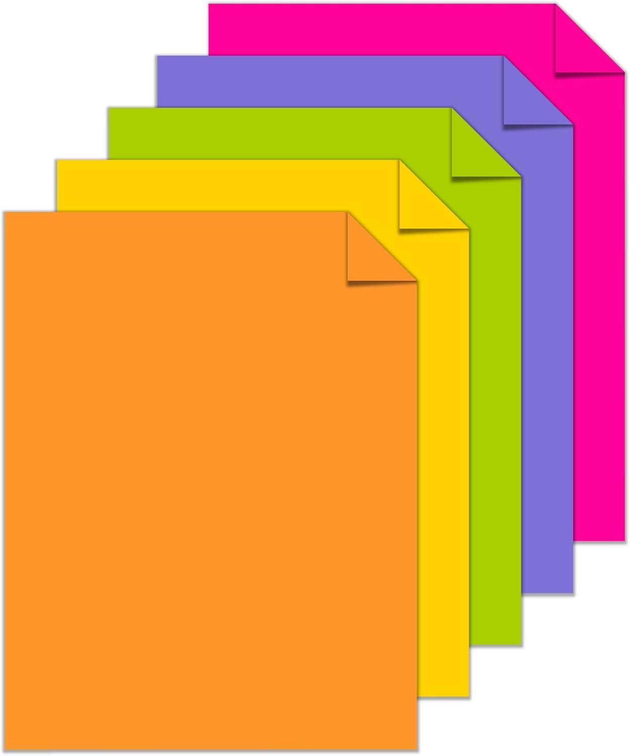 imageAstrobrights Mega Collection Colored Cardstock quotJoyfulquot 5Color Assortment 320 Sheets 65 lb176 gsm 85quot x 11quot  MORE SHEETS 916311 Ream