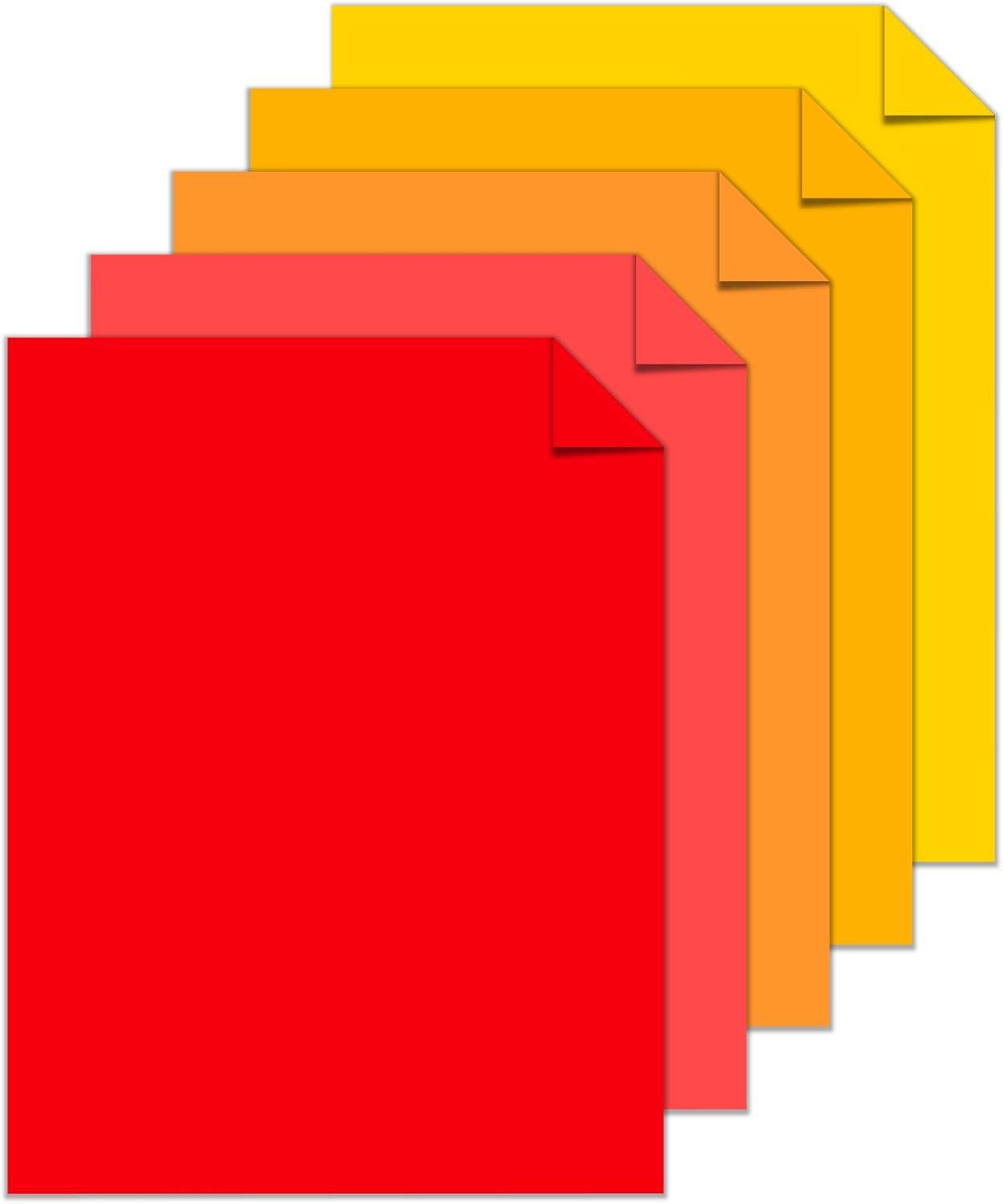 imageAstrobrights Mega Collection Colored Cardstock quotSunnyquot 5Color Assortment 320 Sheets 65 lb176 gsm 85quot x 11quot  MORE SHEETS 917041 Ream Pack of 2