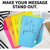 imageAstrobrights Mega Collection Colored Cardstock Neon Yellow 320 Sheets 65 lb176 gsm 85quot x 11quot  MORE SHEETS 916991 Ream Pack of 2
