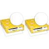 imageNeenah Exact Vellum Bristol 85quot x 11quot 67 lb147 gsm White 94 Brightness 250 Sheets 80211250 Count Pack of 2