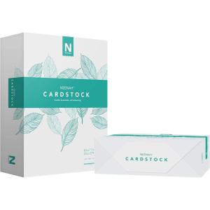 imageNeenah Vellum Bristol Cardstock Lightweight 325 Sheets 67 lb147 gsm 94 Brightness 85quot x 11quot  MORE SHEETS 916332Pack