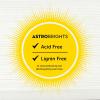 imagePremium Astrobrights White Cardstock 85quot x 11quot 110 lb Index 94 Brightness 200 Sheets  Heavyweight Astro White Card Stock for Invitations Business Cards Crafts and Printing