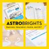 imagePremium Astrobrights White Cardstock 85quot x 11quot 110 lb Index 94 Brightness 235 Sheets  Heavyweight Astro White Card Stock for Invitations Business Cards Crafts and Printing